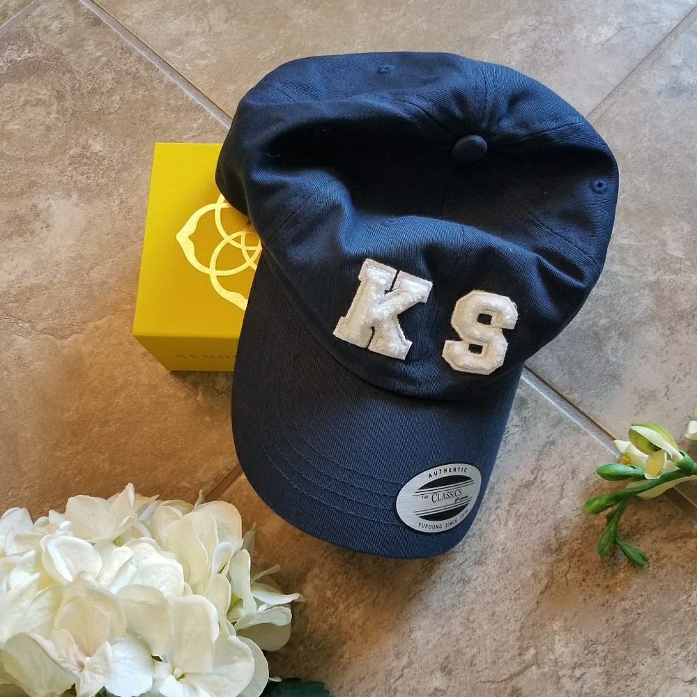 Kendra Scott Classics Baseball Hat Navy